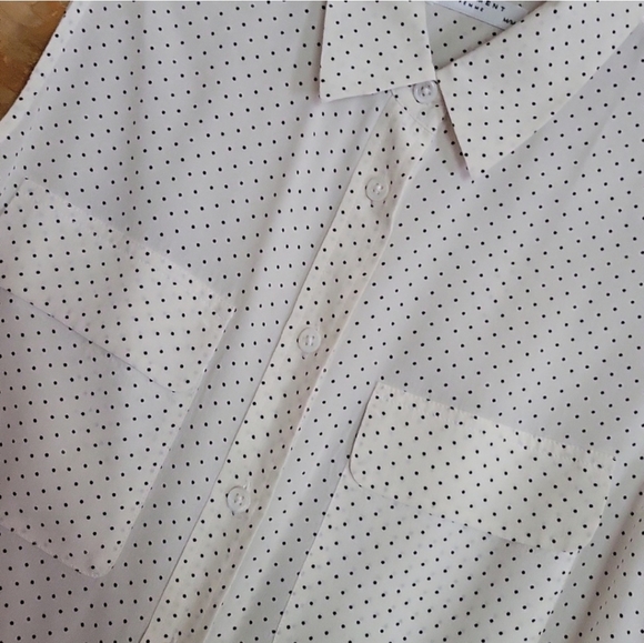 Equipment Sleeveless Blouse in Polka Dot Print - Picture 4 of 8